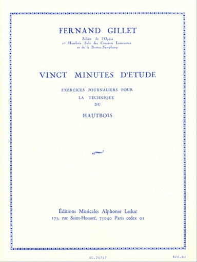 Twenty-minute Study (oboe)