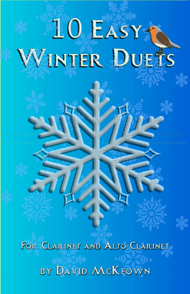 10 Easy Winter Duets for Clarinet and Alto Clarinet