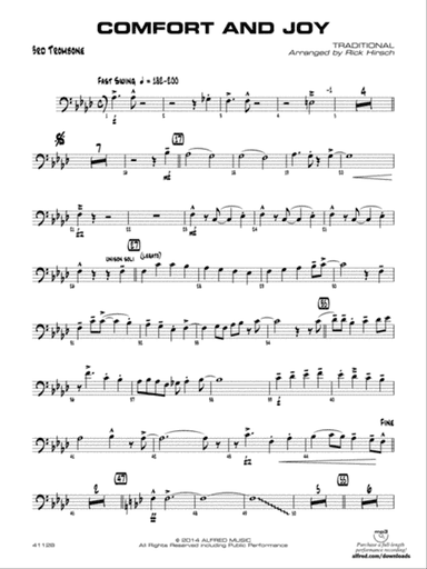 Comfort and Joy: 3rd Trombone