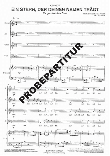 Ein Stern, der deinen Namen trägt