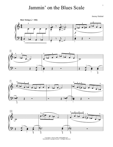 Jammin' On The Blues Scale