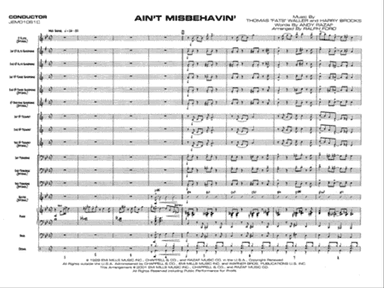 Ain't Misbehavin': Score