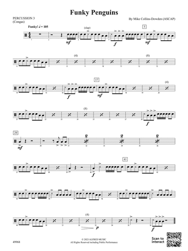 Funky Penguins: 3rd Percussion