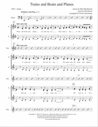 Trains And Boats And Planes