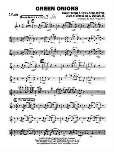 Green Onions: Flute