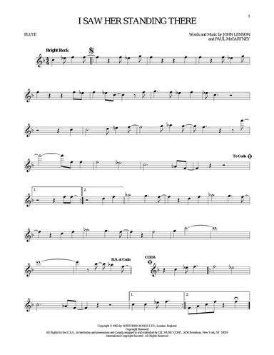 I Saw Her Standing There