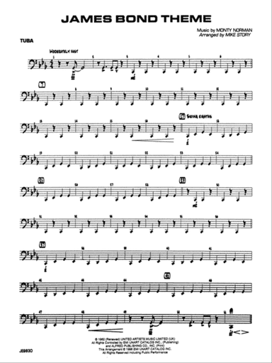 James Bond Theme: Tuba