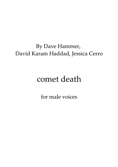 Comet Death