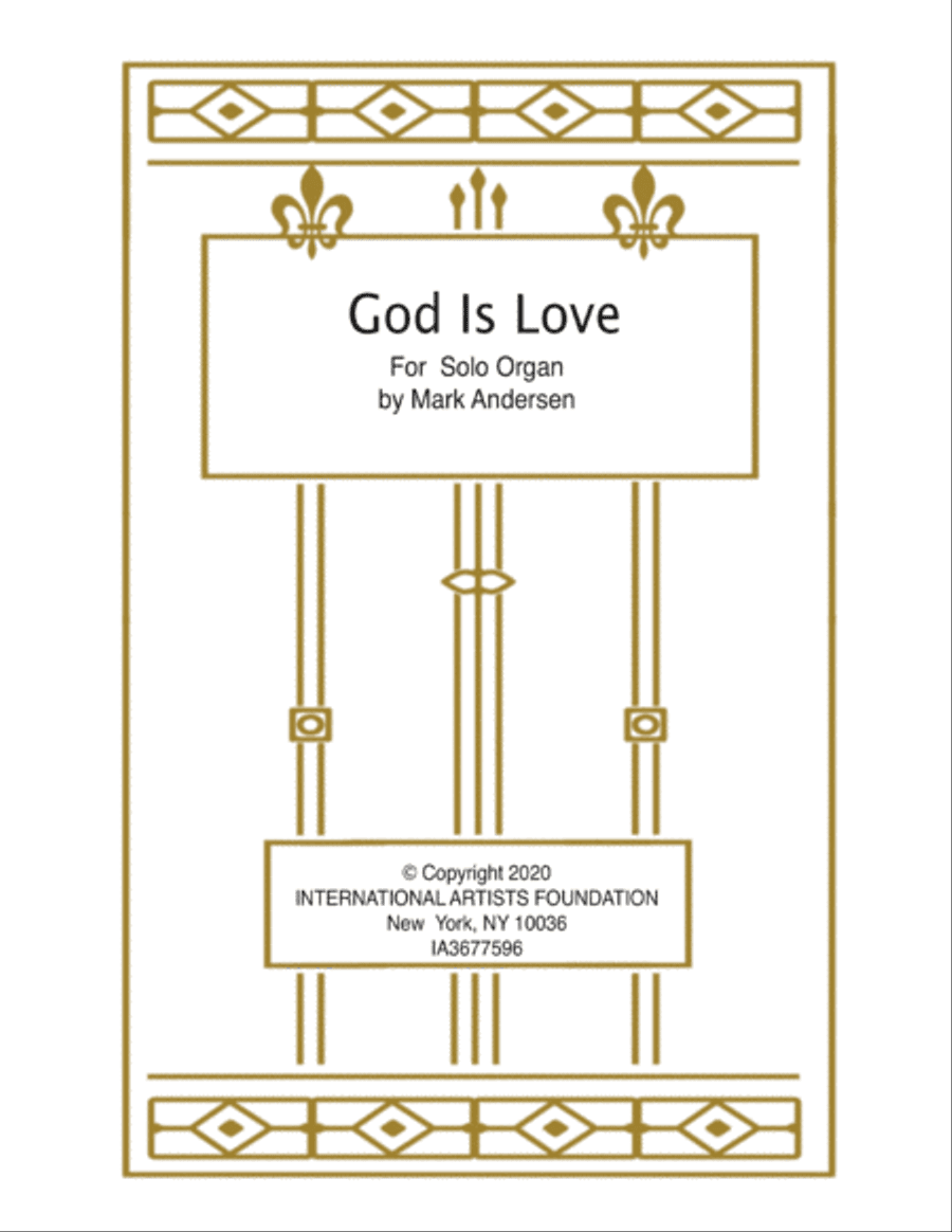 God Is Love organ solo