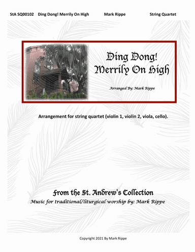 Ding Dong! Merrily On High (StA SQ00102)