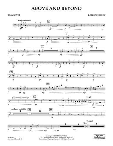 Above and Beyond - Trombone 2
