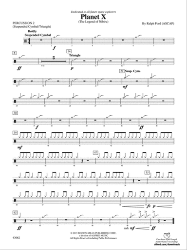 Planet X: 2nd Percussion