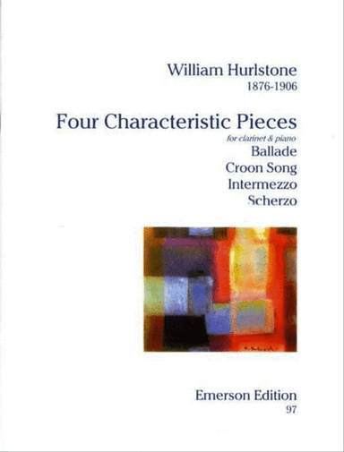 Hursltone - 4 Characteristic Pieces Clarinet/Piano