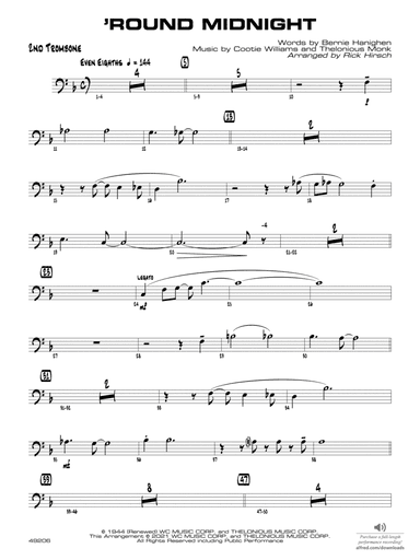 'Round Midnight: 2nd Trombone