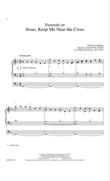 Jesus, Keep Me Near the Cross (Downloadable)