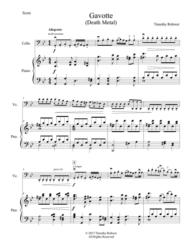 Gavotte (Death Metal)