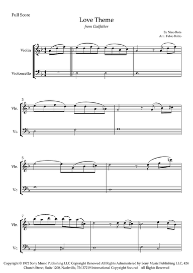 The Godfather (love Theme)