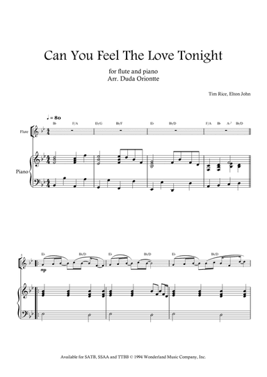 Can You Feel The Love Tonight