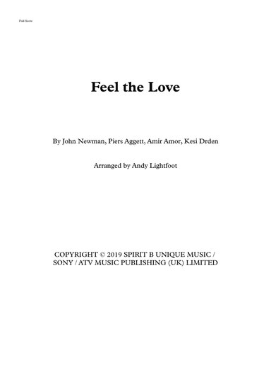 Feel The Love