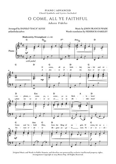 O Come, All Ye Faithful