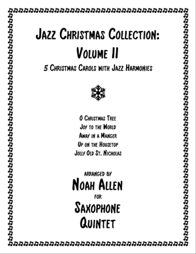 Jazz Christmas Collection: Volume II (Saxophone Quintet)