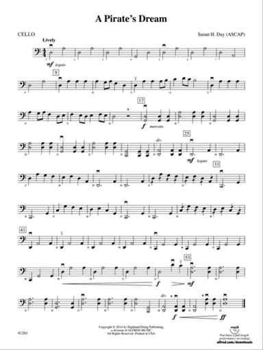 A Pirate's Dream: Cello