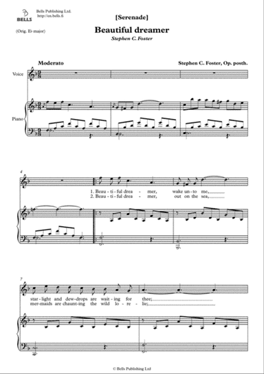 Beautiful dreamer (F Major)