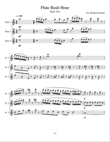 Flute Rush Hour