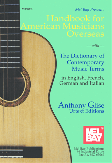 Handbook for American Musicians Overseas