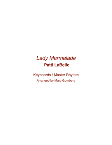 Lady Marmalade