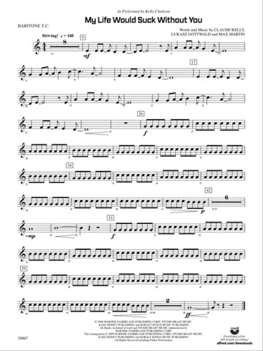 My Life Would Suck Without You: Baritone T.C.