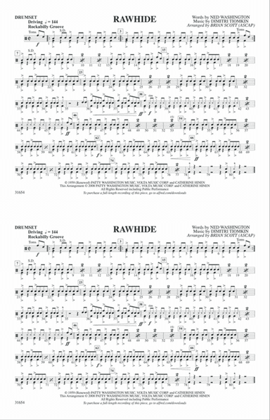 Rawhide: Drumset