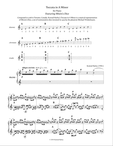 Toccata in A Minor (Miwin's Dice)