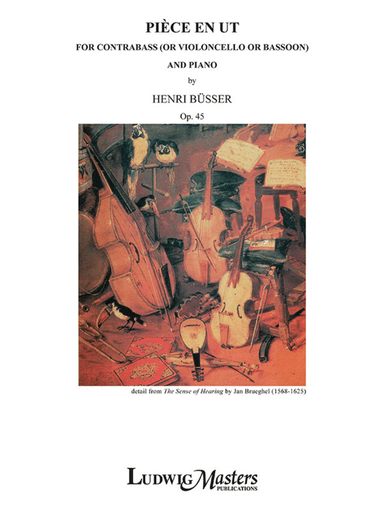 Piece in C (Ut) for Contrabass (or Violoncello or Bassoon) and Piano, Op. 45