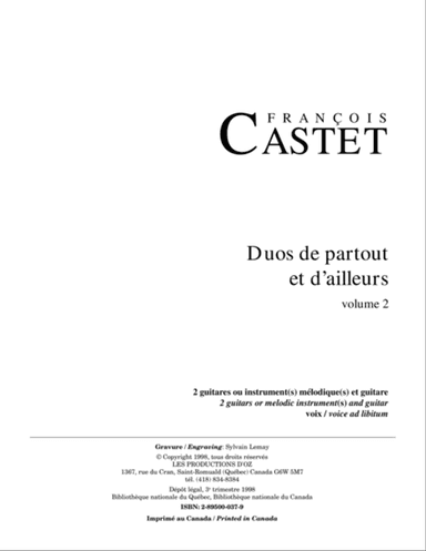 Duos de partout et d'ailleurs, vol. 2