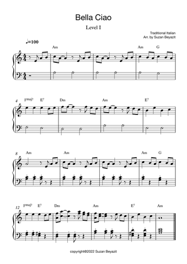 Bella Ciao (Level 1)