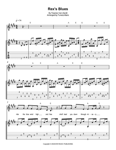 Rex's Blues