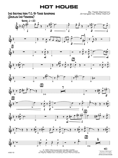 Hot House: 2nd Baritone T.C.