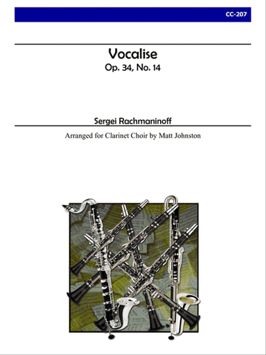 Vocalise for Clarinet Choir