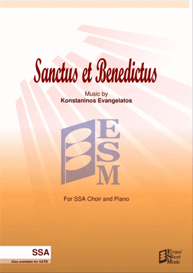 Sanctus et Benedictus (SSA + Piano)