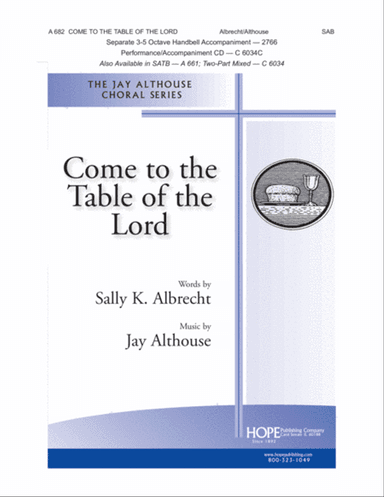 Come to the Table of the Lord