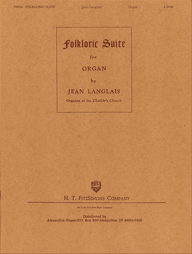 Folkloric Suite – Organ