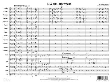 In a Mellow Tone (arr. Mark Taylor) - Full Score