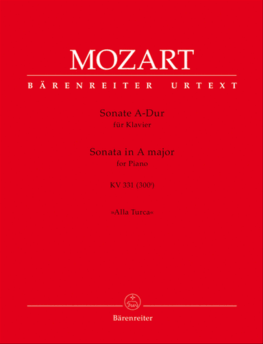 Sonata for Piano in A major K. 331 (300i)