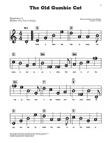 The Old Gumbie Cat (from Cats)