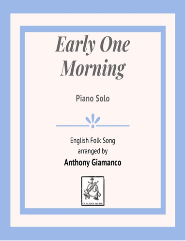 EARLY ONE MORNING - intermediate piano