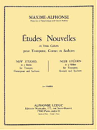 Etudes Nouvelles - Volume 1