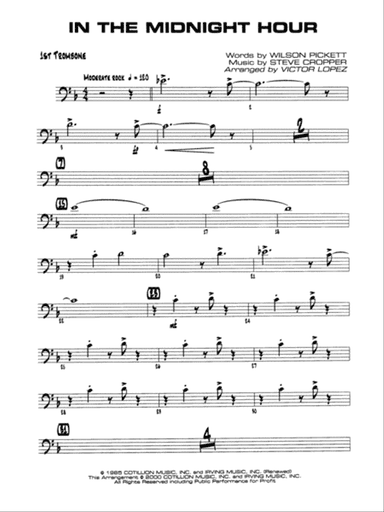 In the Midnight Hour: 1st Trombone