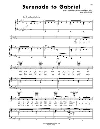 Serenade To Gabriel
