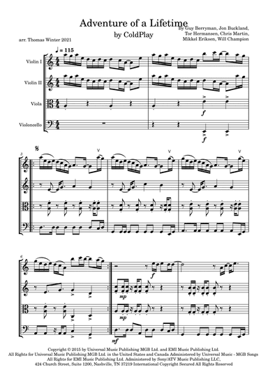 Adventure Of A Lifetime